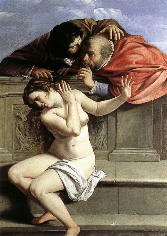 GENTILESCHI, Artemisia Susanna and the Elders gfg oil painting image
